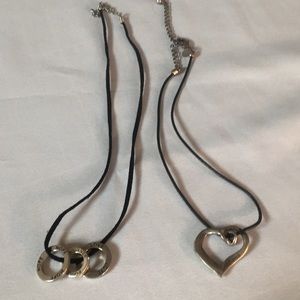 American Eagle and Chicos necklaces